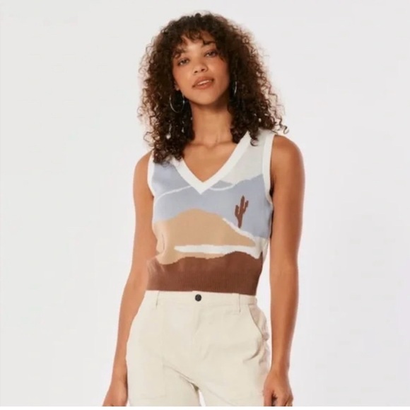 Hollister Tops - Hollister Desert Sleeveless Knit Top